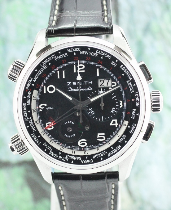 (image for) LIKE NEW Zenith El Primero Pilot Doublematic ZE03.2400.4046/21.C721